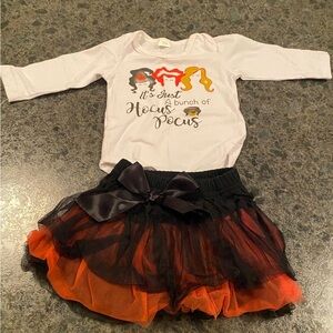 Hocus Pocus Onesie and Tutu